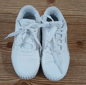 Puma Kids Classic White Sneakers‎